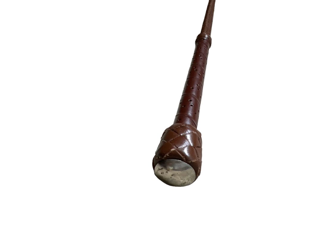 Beval Plaited Riding Crop 20" Brown