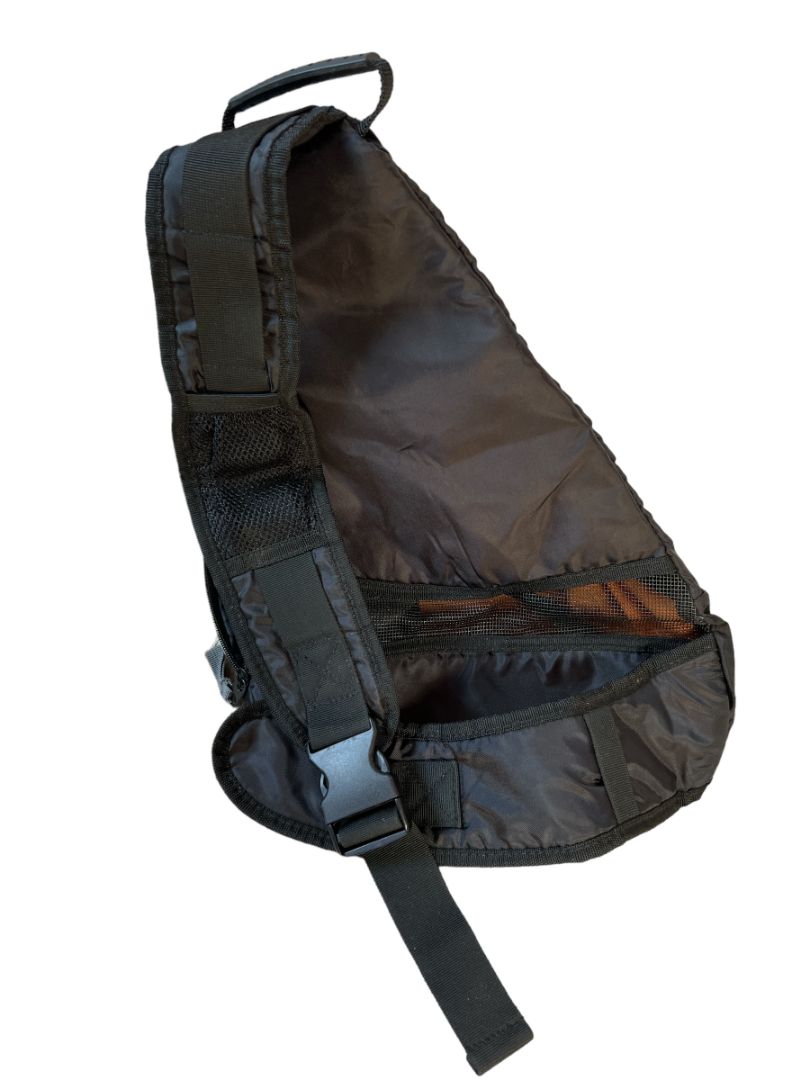 Samshield Crossbody Bag / Helmet Bag - Black
