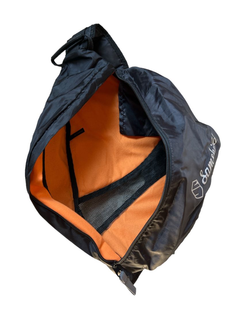 Samshield Crossbody Bag / Helmet Bag - Black