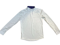 Essex Classics Talent Yarn Girls Long Sleeve Show Shirt - Size Large Youth