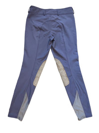 RJ Classics Girls Harrisburg Knee Patch Breeches - Lilac / Size 16 R
