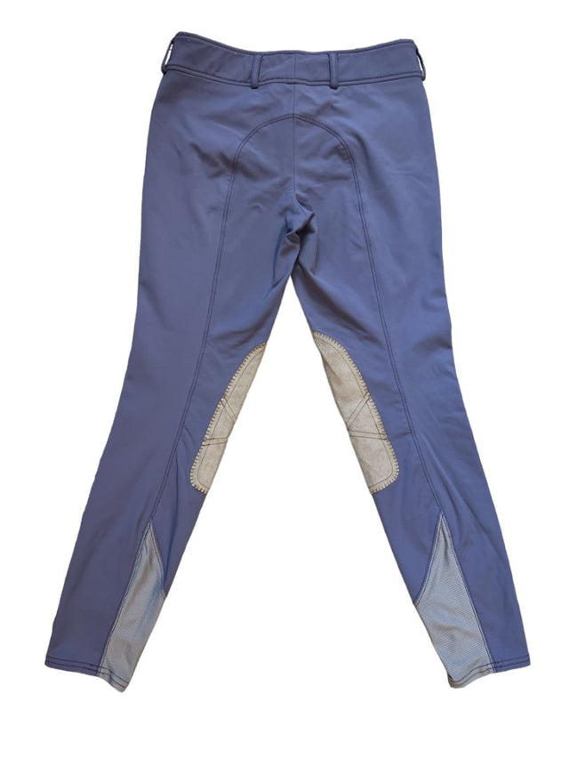 RJ Classics Girls Harrisburg Knee Patch Breeches - Lilac / Size 16 R