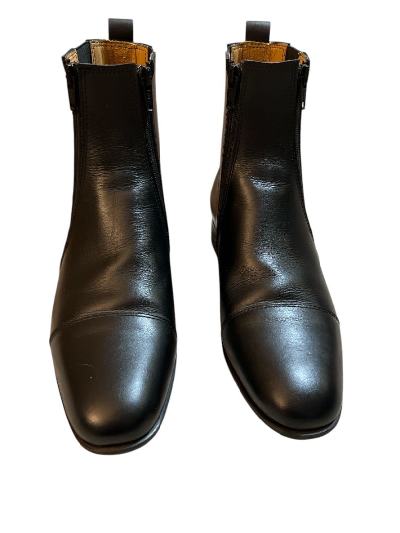 Fabbri B Zip Women's Paddock Boot - Black Size EU 39  (US 8.5) NEW