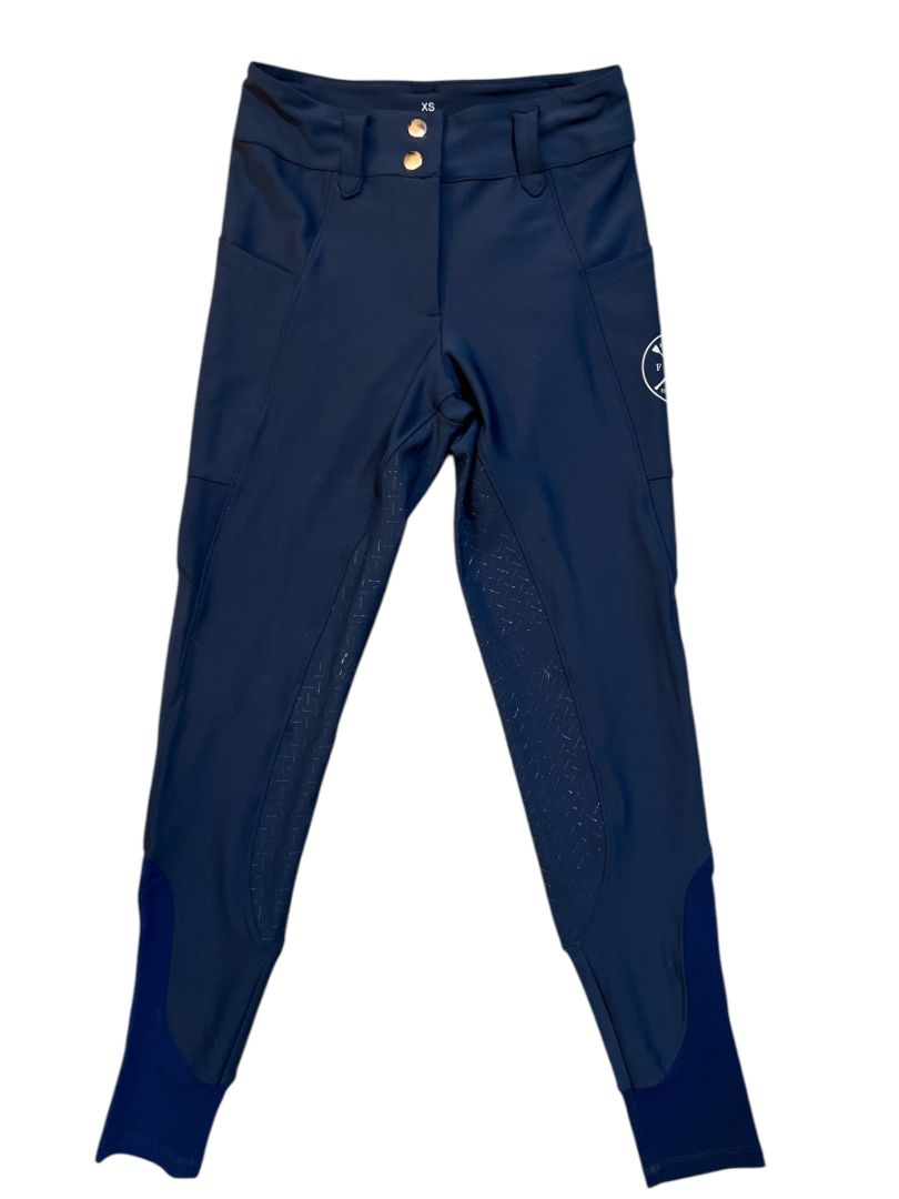 Free Ride Lux Full Seat Zip Up - Navy / Size Extra Small XS NEW