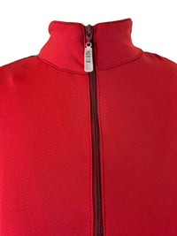 EIS Women's Long Sleeve Quarter Zip Sun Shirt - Red / Size Extra Small XS