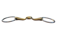 Anatomical Brass Loose Ring Snaffle Bit 5 1/2"