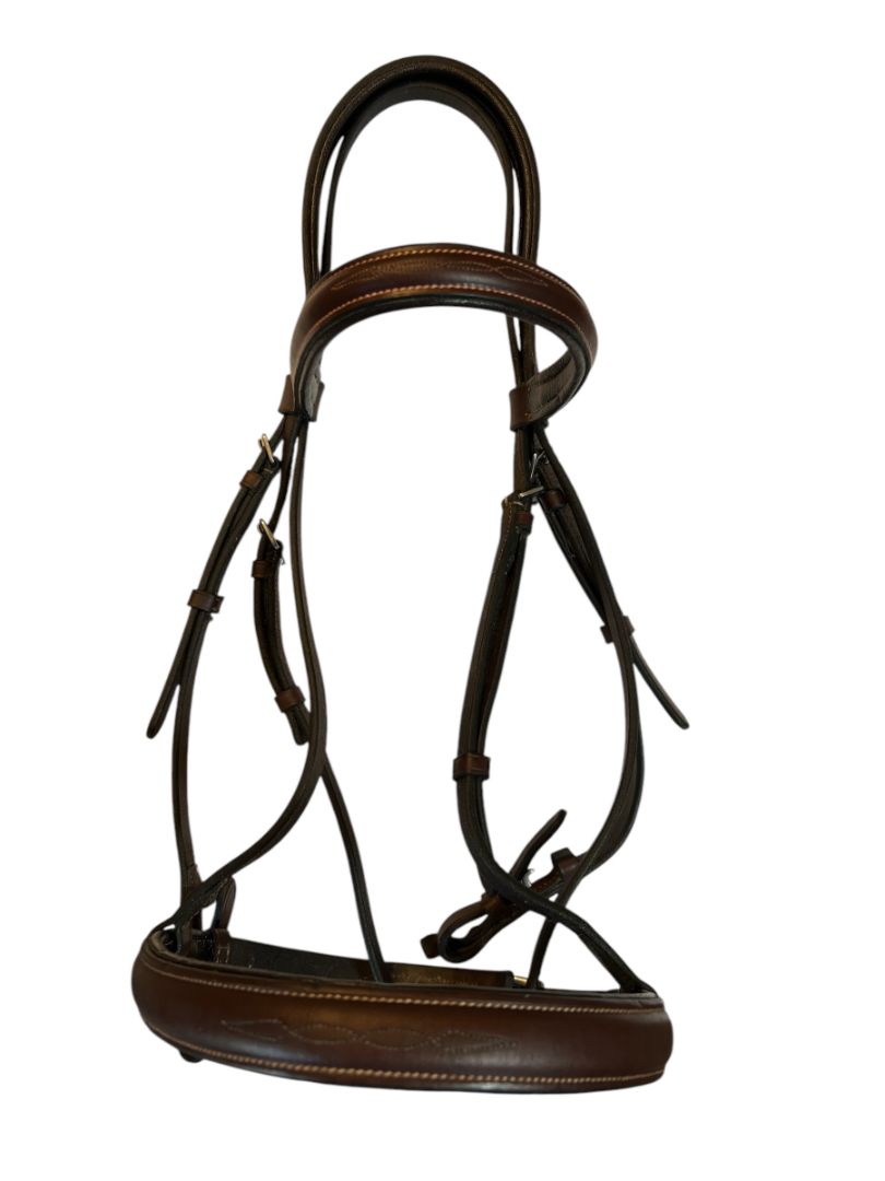 Red Barn Icon Hunter Bridle - Size Full / Horse (no reins)