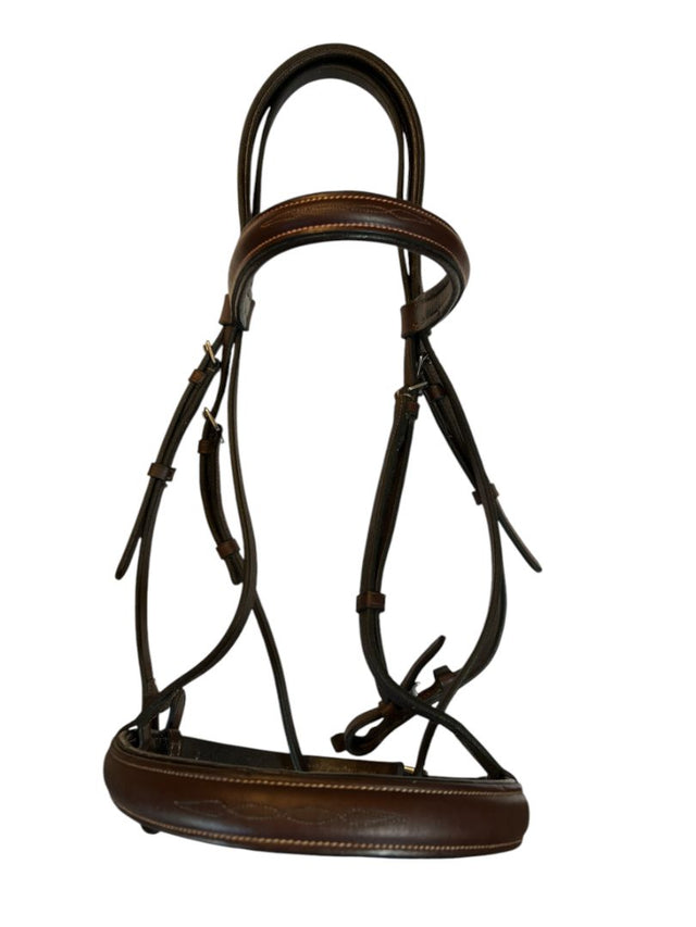 Red Barn Icon Hunter Bridle - Size Full / Horse (no reins)