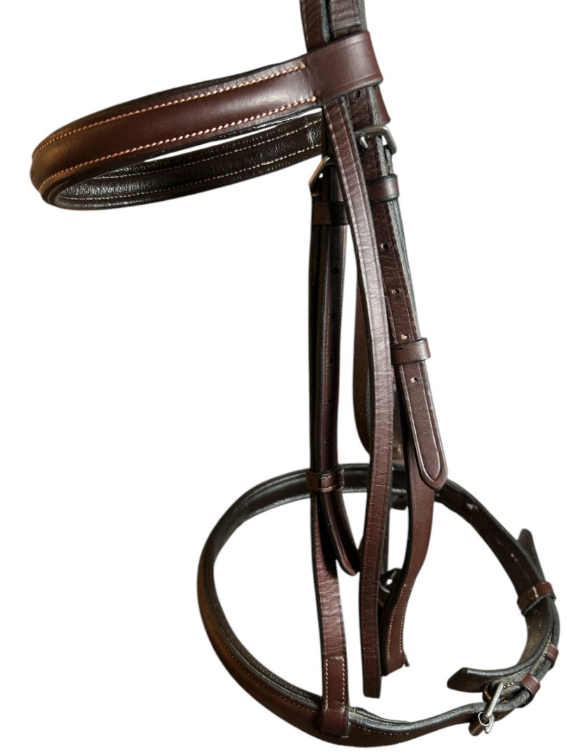 Red Barn Icon Hunter Bridle - Size Full / Horse (no reins)