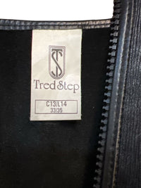Tredstep Kids / Youth Deluxe Half Chap - Black Size C13/L14 (33/35)