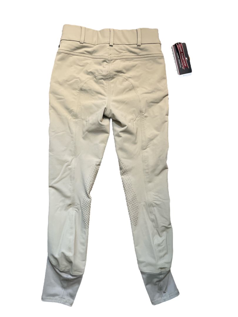 Kingsland Classic Collection Women's KLkadi Knee Grip Breeches - Beige / Size EU 34 (US 26) NEW