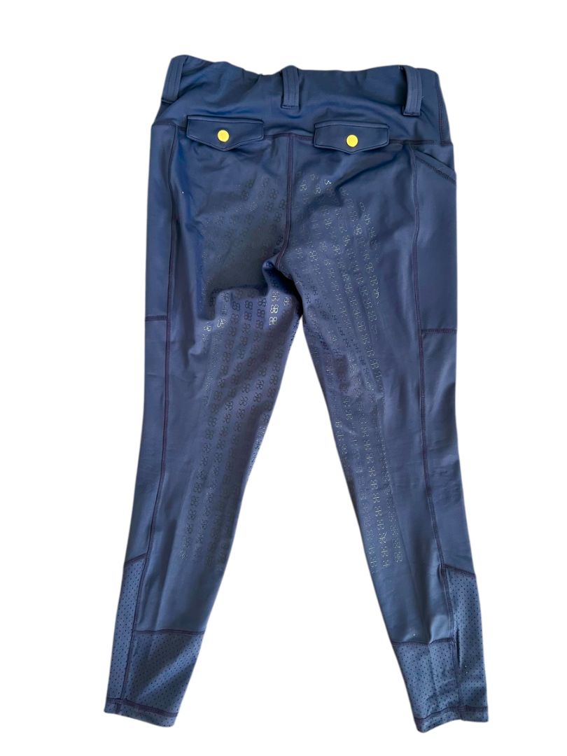 Barn and Beyond Equestrian The Sydney Full Grip Seat Legging Breeches - Navy / Size XXL NEW