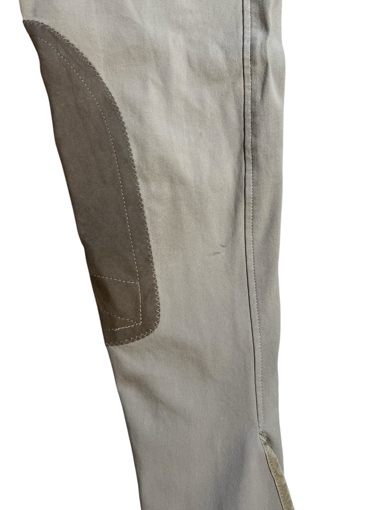 Tailored Sportsman Girls Side Zip Trophy Breech - Tan / Size 16
