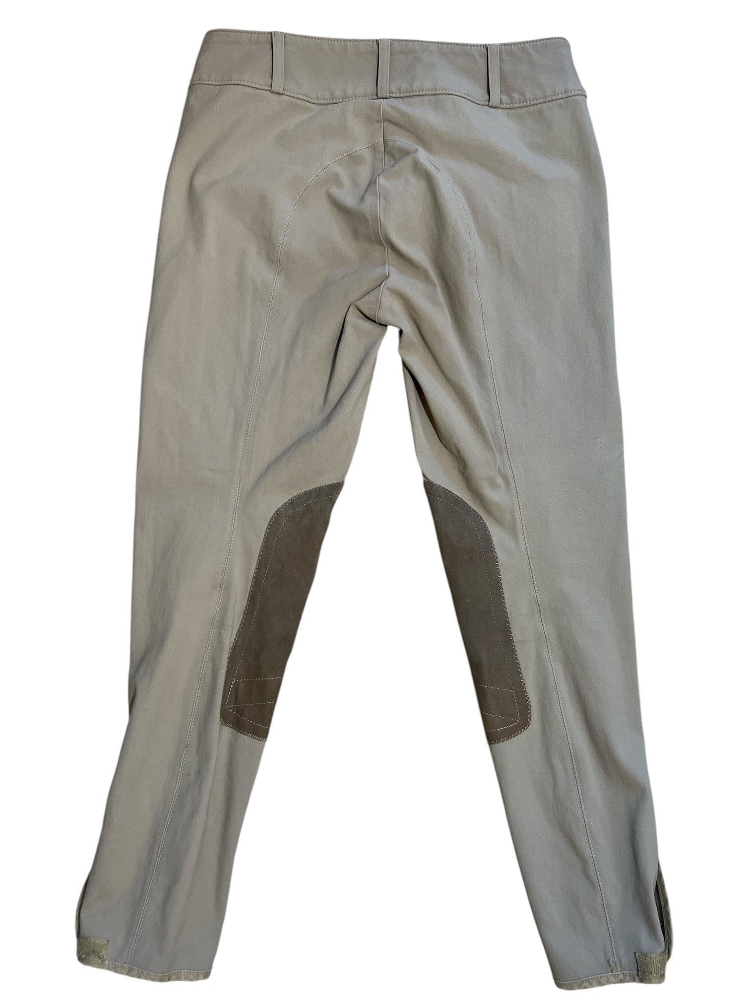 Tailored Sportsman Girls Side Zip Trophy Breech - Tan / Size 16