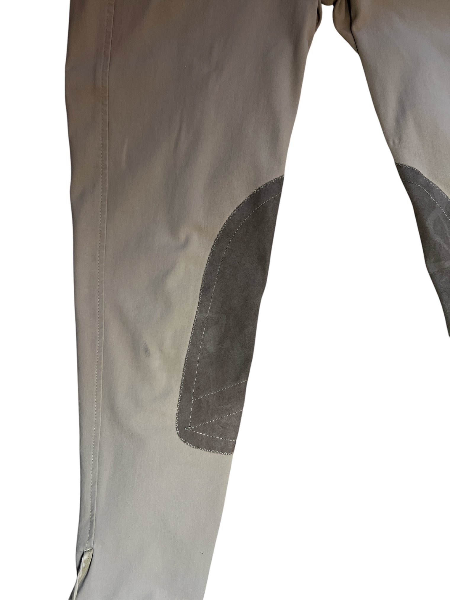 Tailored Sportsman Girls Side Zip Trophy Breech - Tan / Size 16
