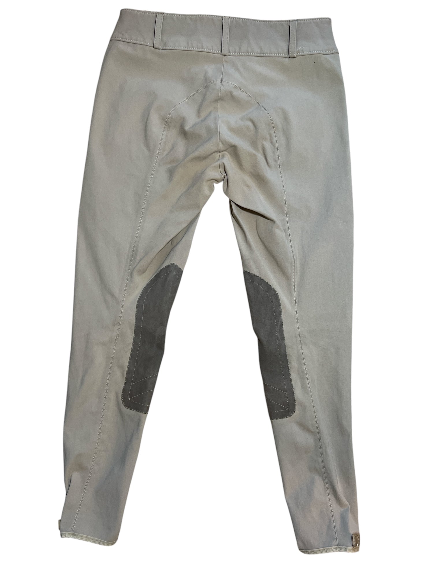 Tailored Sportsman Girls Side Zip Trophy Breech - Tan / Size 16