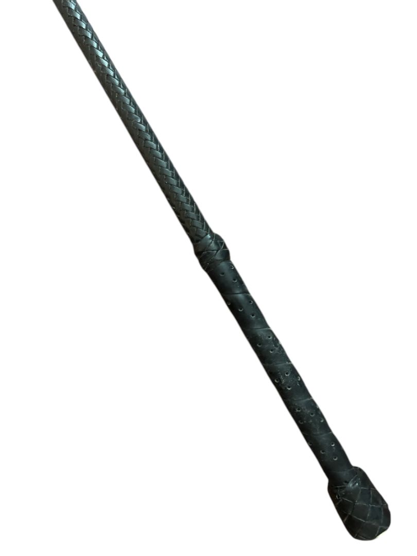 Beval Plaited Riding Crop 20" / Black