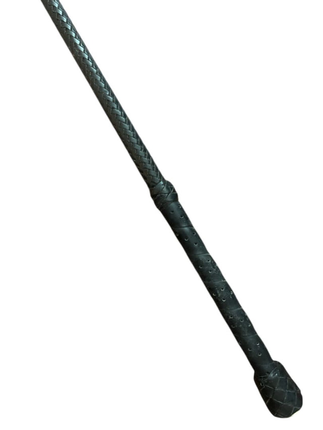 Beval Plaited Riding Crop 20" / Black