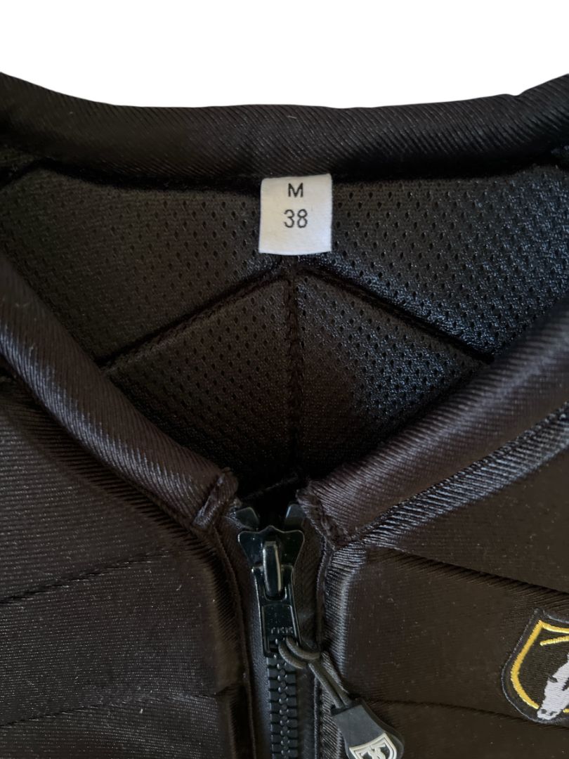 Tipperary Eventer Pro Safety Vest Black  / Black Size Medium (38)