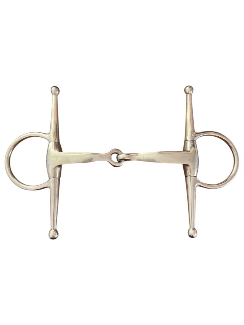 Triangle Mouth Full Cheek Snaffle Bit / Size 5"