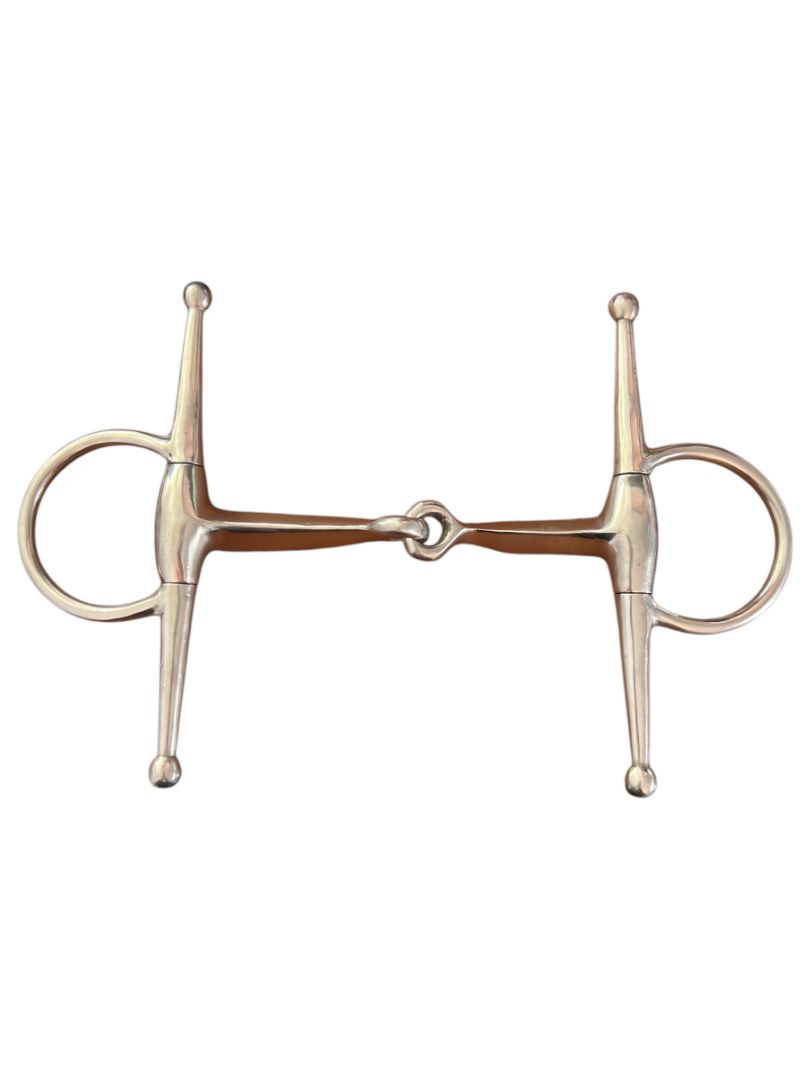 Triangle Mouth Full Cheek Snaffle Bit / Size 5"