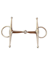 Triangle Mouth Full Cheek Snaffle Bit / Size 5"