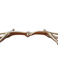 Triangle Mouth Full Cheek Snaffle Bit / Size 5"