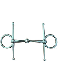 Eldonian Full Cheek Snaffle Bit - Size 4 1/4"
