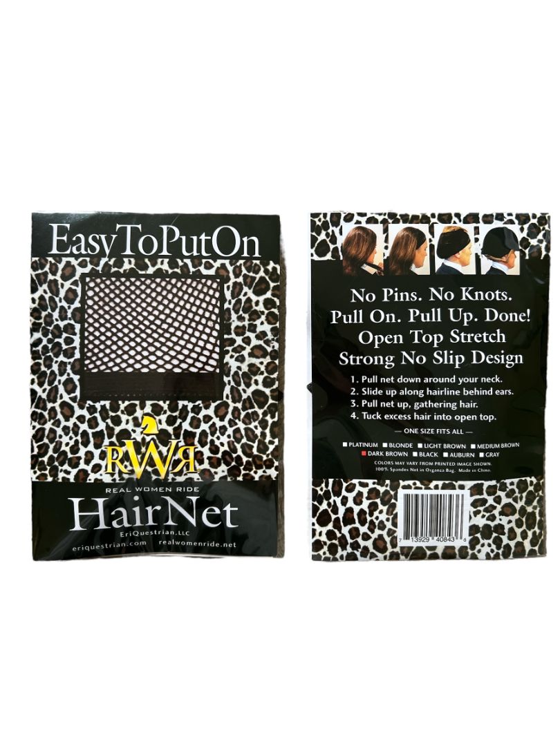 RWR Hair Net / No Knot - Dark Brown (2 pack) NEW