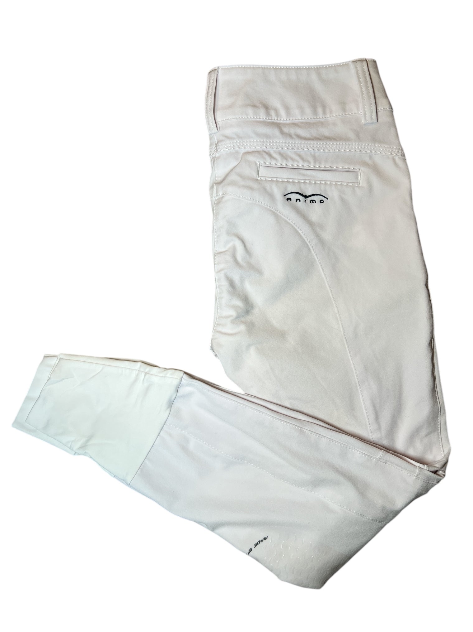 Animo Naspre Women's Knee Grip Breeches -  White / Size IT40 (US26)