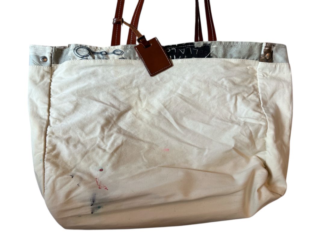 Rani Arabella Horse Print Canvas Tote / Small