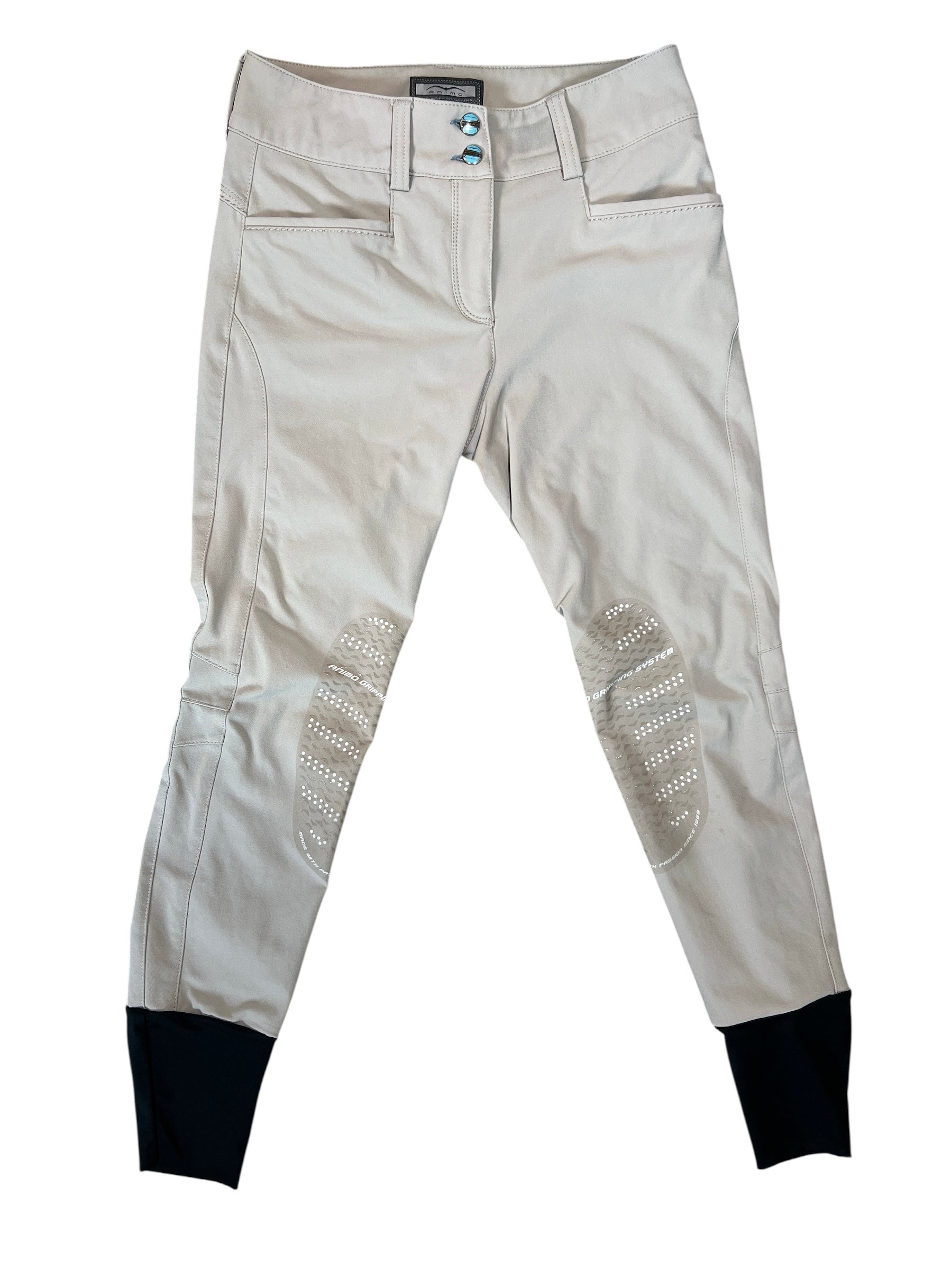 Animo Naspre Women's Knee Grip Breeches  - Calla Tan / Size IT 40