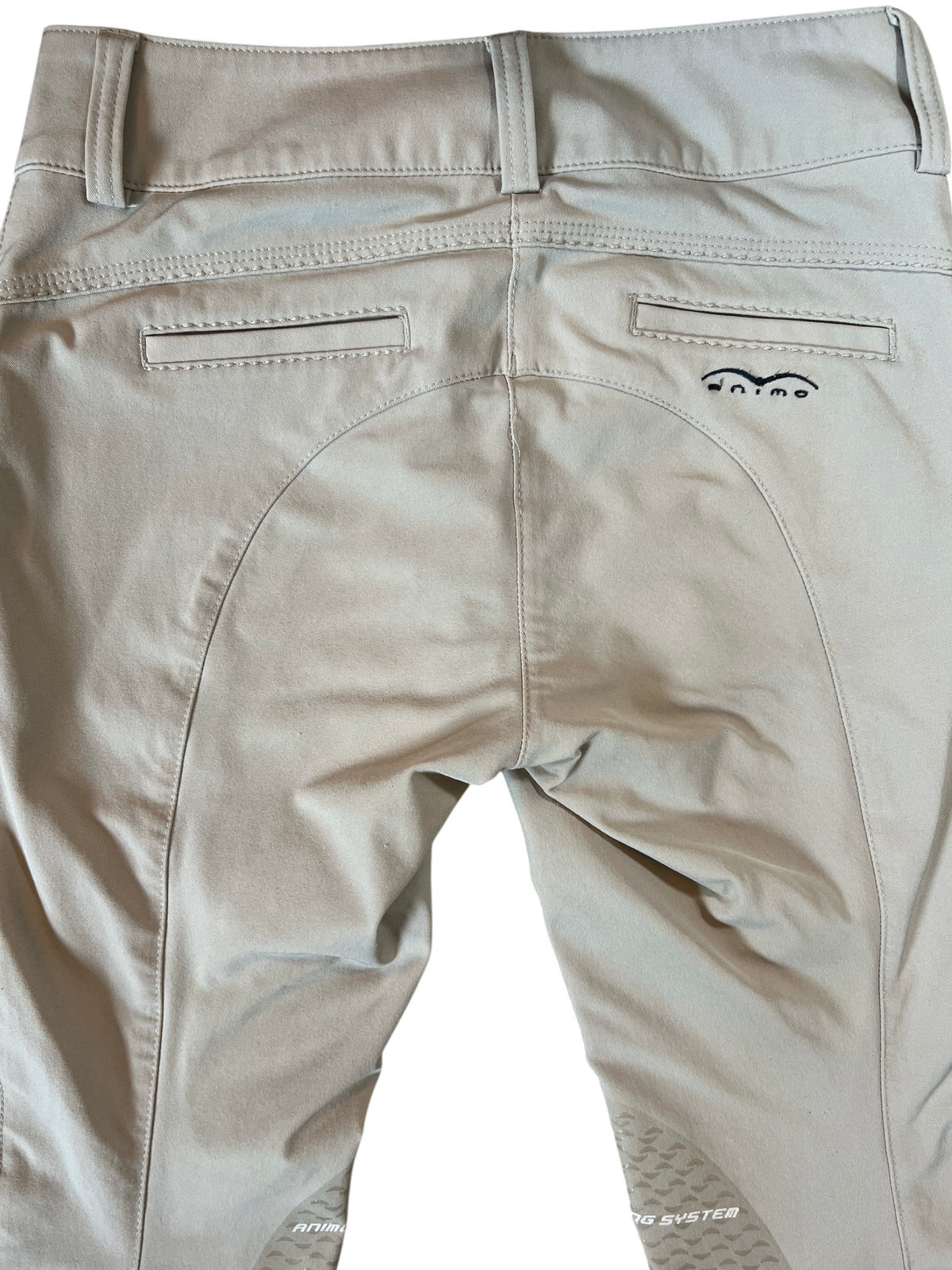 Animo Naspre Women's Knee Grip Breeches  - Calla Tan / Size IT 40
