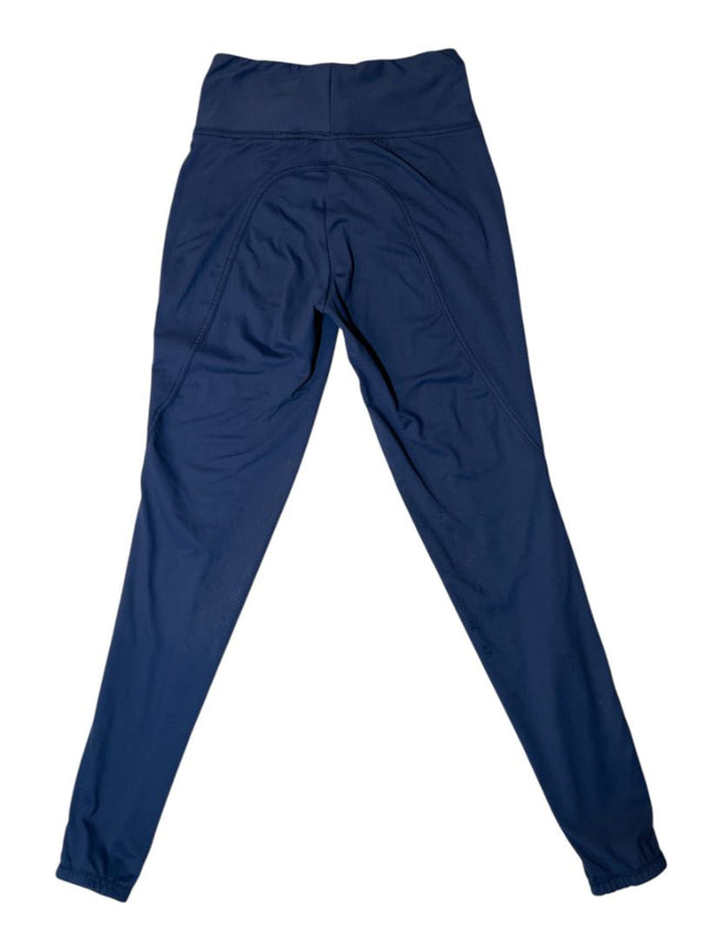 Horze Juliet Women's Hyper Flex Knee Grip Tights - Navy Blue /  Size US 24