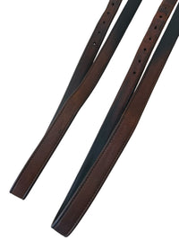 Butet Lined Stirrup Leathers - Gold / Size 54" / 135 CM