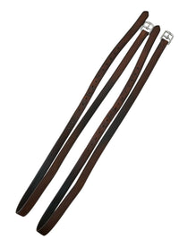 Butet Lined Stirrup Leathers - Gold / Size 54" / 135 CM