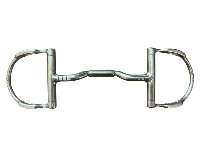 Myler D Ring Low Port Bit 5 1/2" with Hooks