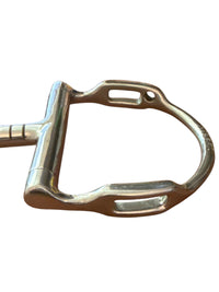 Myler D Ring Low Port Bit 5 1/2" with Hooks
