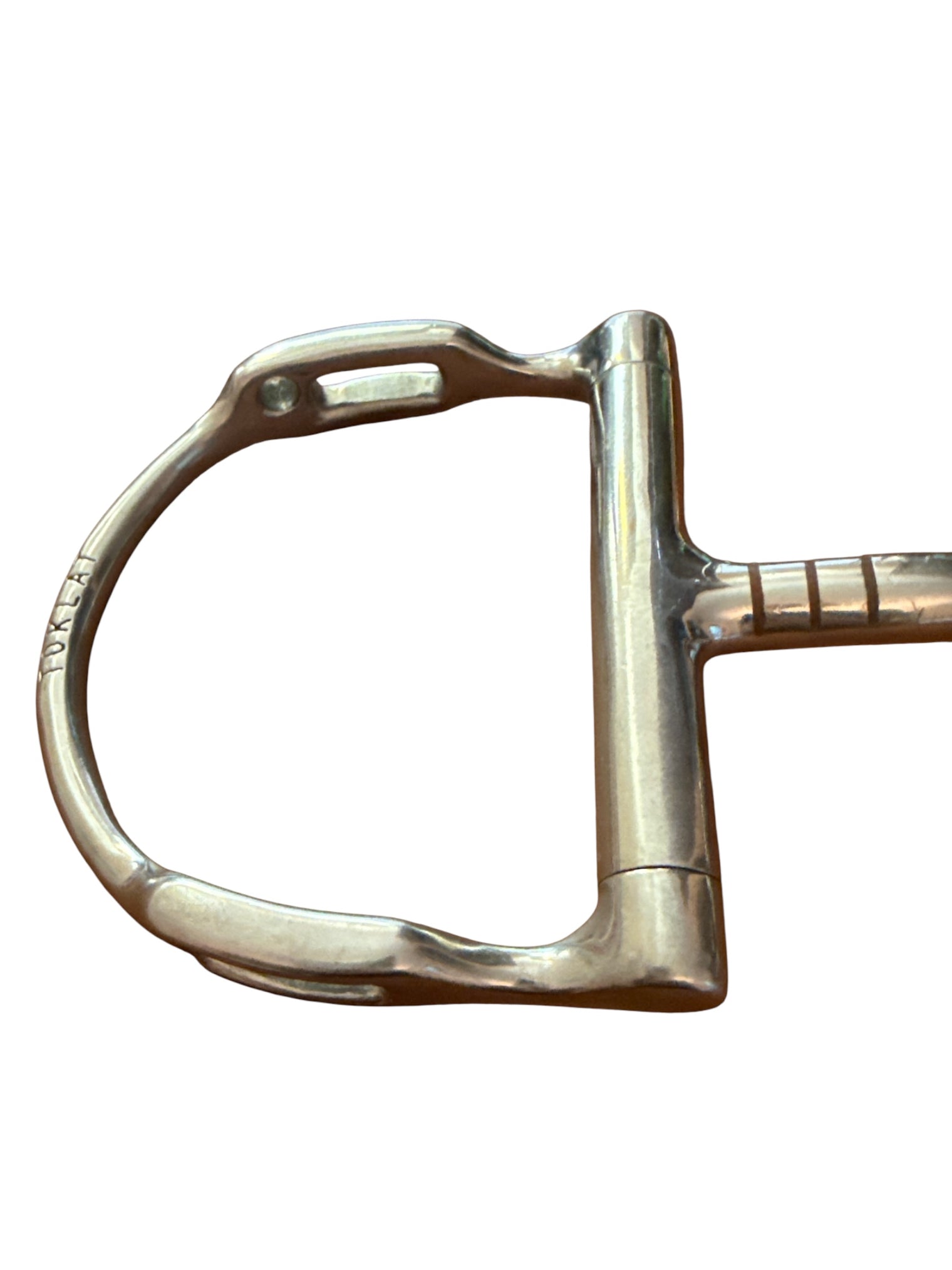 Myler D Ring Low Port Bit 5 1/2" with Hooks