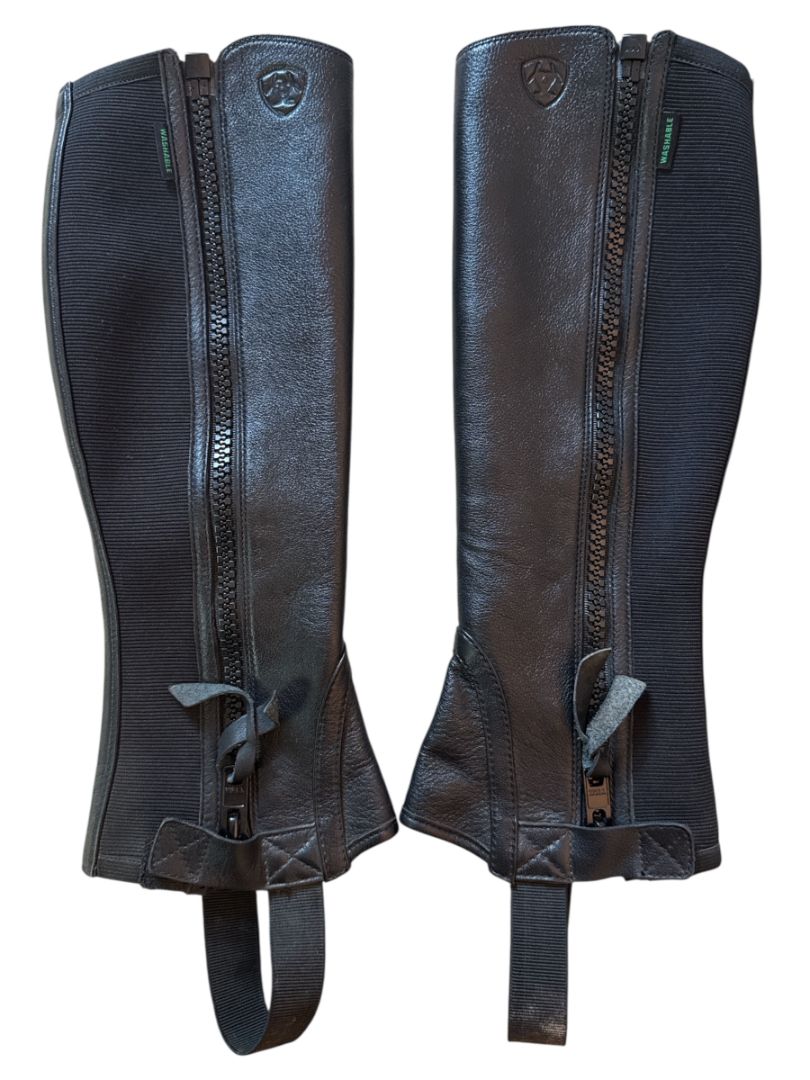 Ariat Breeze Unisex Half Chap - Black / Size XS / Short