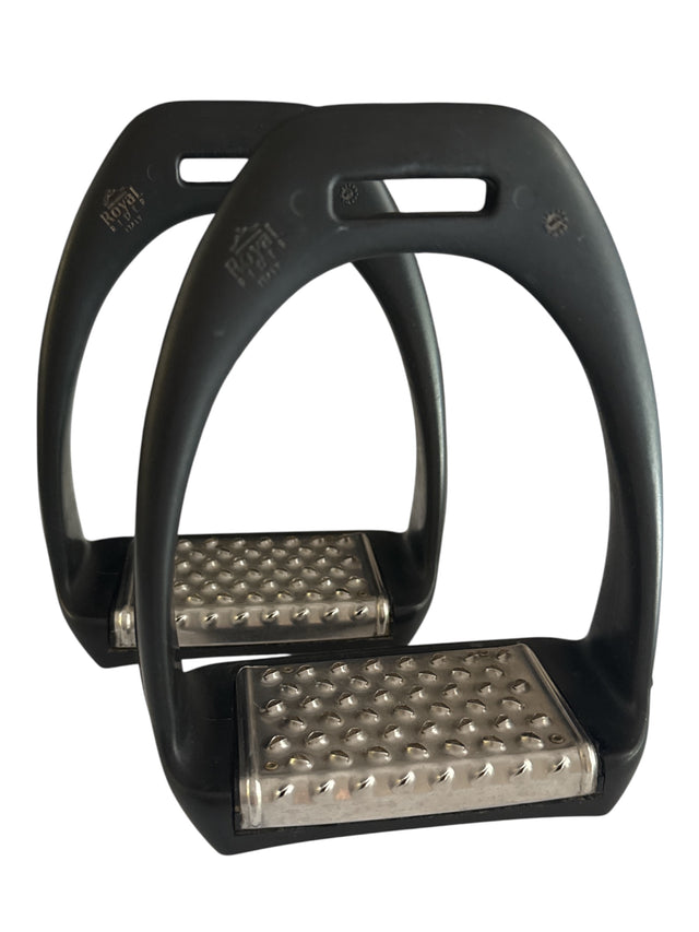 Royal Rider Sport Stirrups - Black  4 3/4"