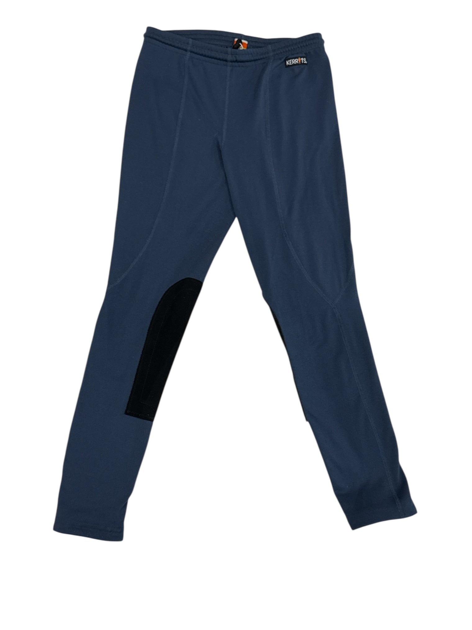 Kerrits Kid's Performance Knee Patch Riding Tight, Dark Blue, Large