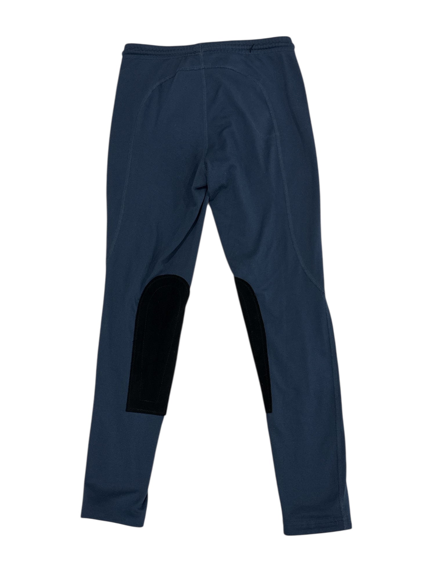 Kerrits Kid's Performance Knee Patch Riding Tight, Dark Blue, Large