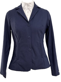 Kerrits Women's Stretch Competitor Show Coat - 3 Snap Navy Blue Size Small / Petite