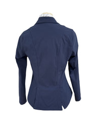 Kerrits Women's Stretch Competitor Show Coat - 3 Snap Navy Blue Size Small / Petite