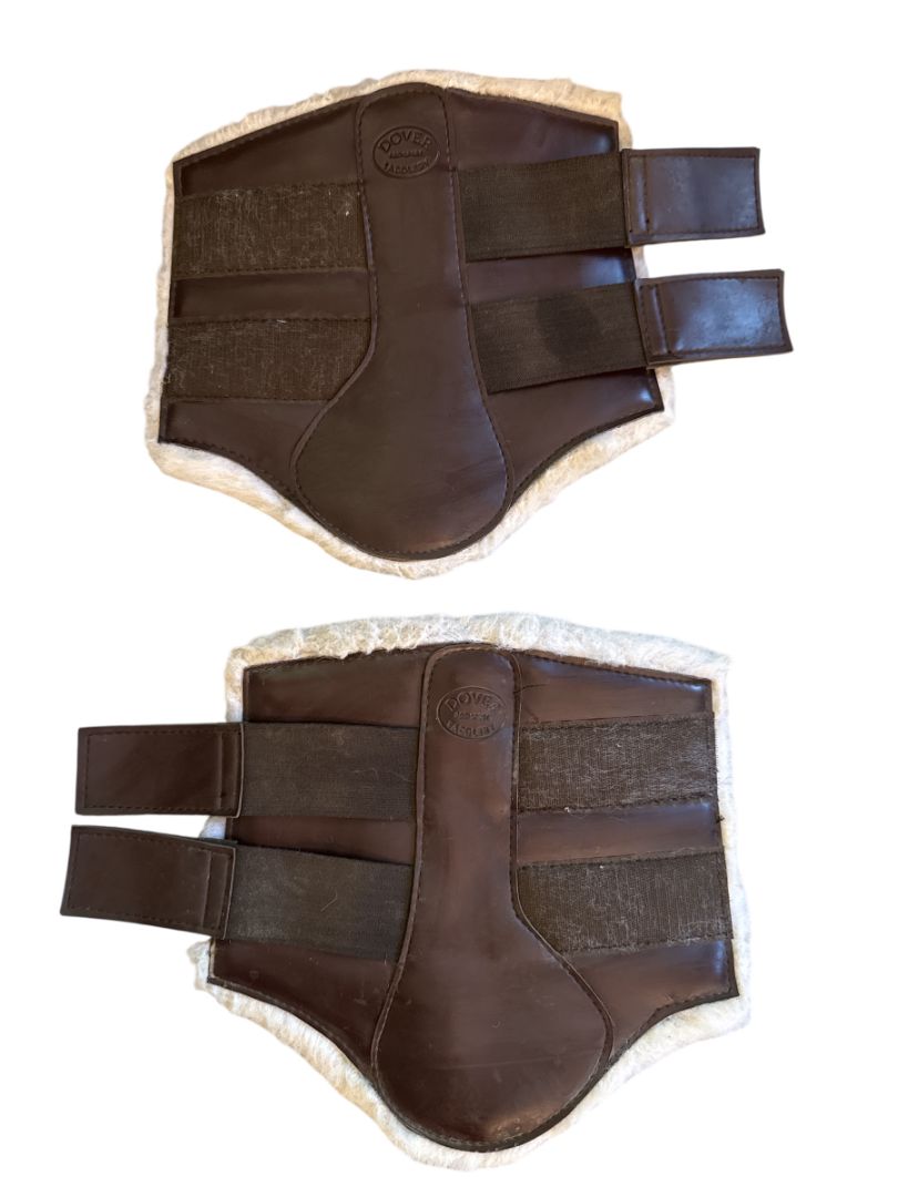 Dover Saddlery Sport Boots with Fleece Lining - Brown / Size Large