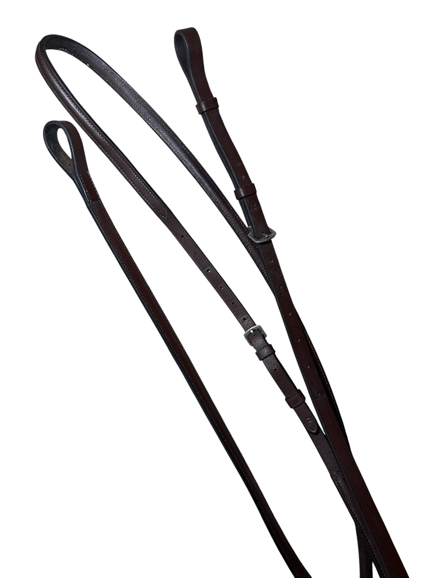 Fancy Raised Standing Martingale - Brown / Full Horse Size