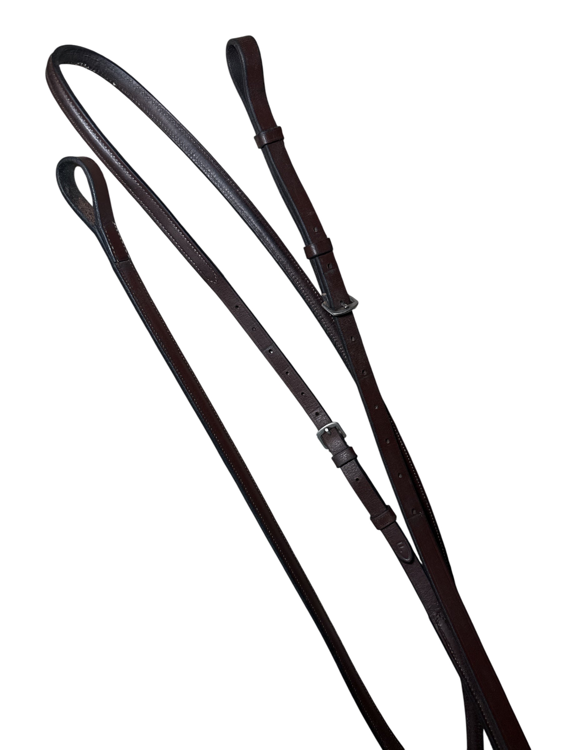 Fancy Raised Standing Martingale - Brown / Full Horse Size