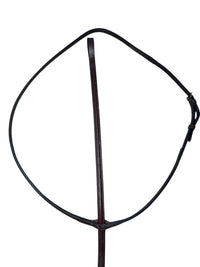 Fancy Raised Standing Martingale - Brown / Full Horse Size