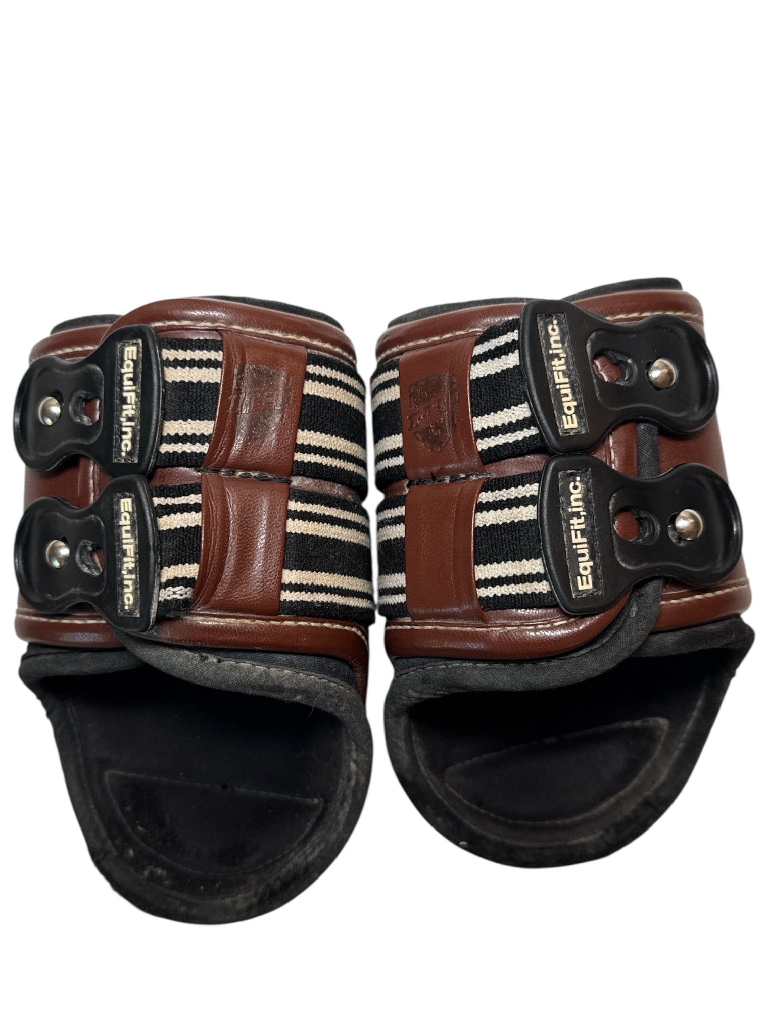 EquiFit D-Teq Hind Horse Boots - Brown / Size Large